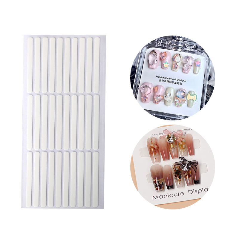 Nail Adhesive Tab - New 300Pcs 10 Sheet Double Sided