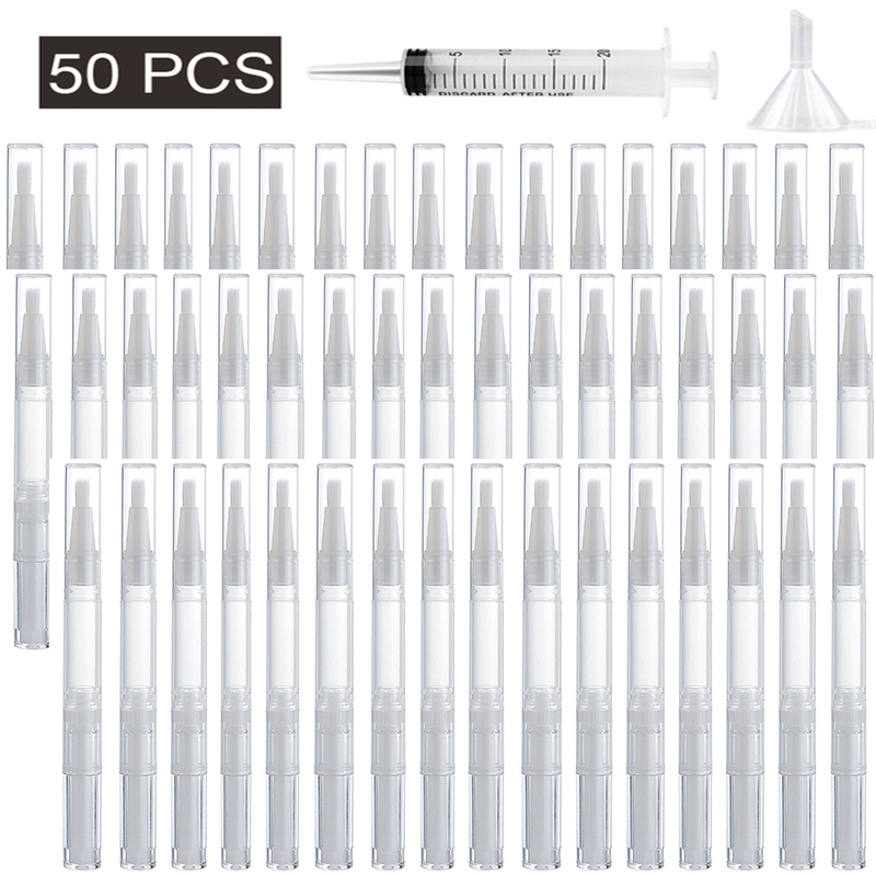 Cuticle Oil Pen - 5/10/50pcs 3ML Empty Nail Oil Pen