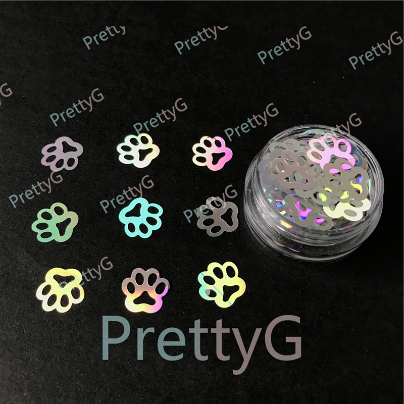Nail Art Valentine - PrettyG 1 Box Cute Dog Paw