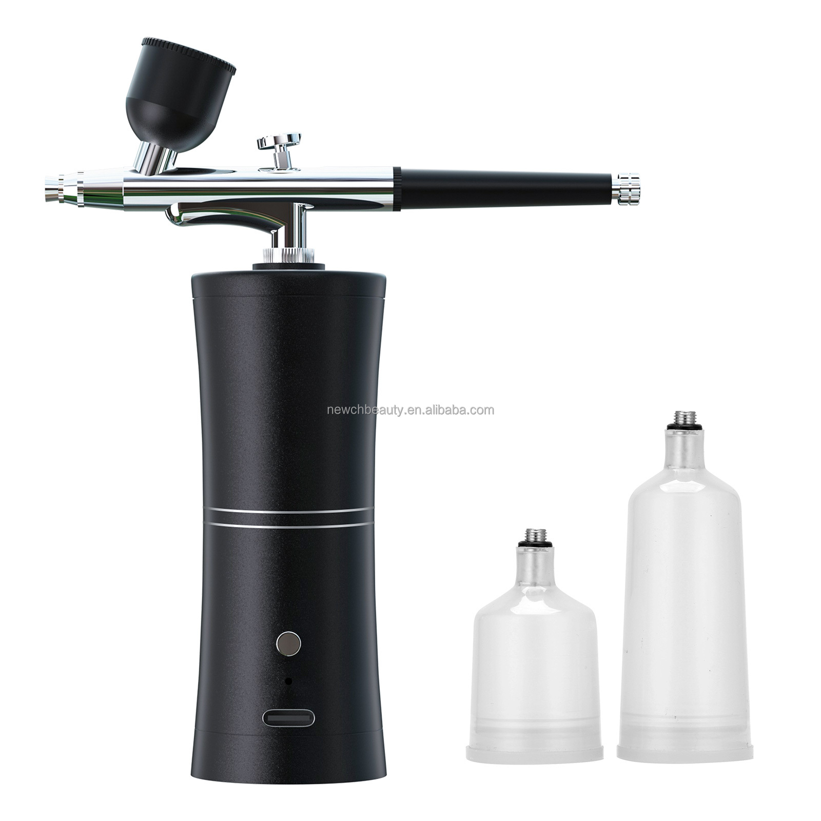 Nail Art Brush Set - Cordless Airbrush Kit with Compressor USB