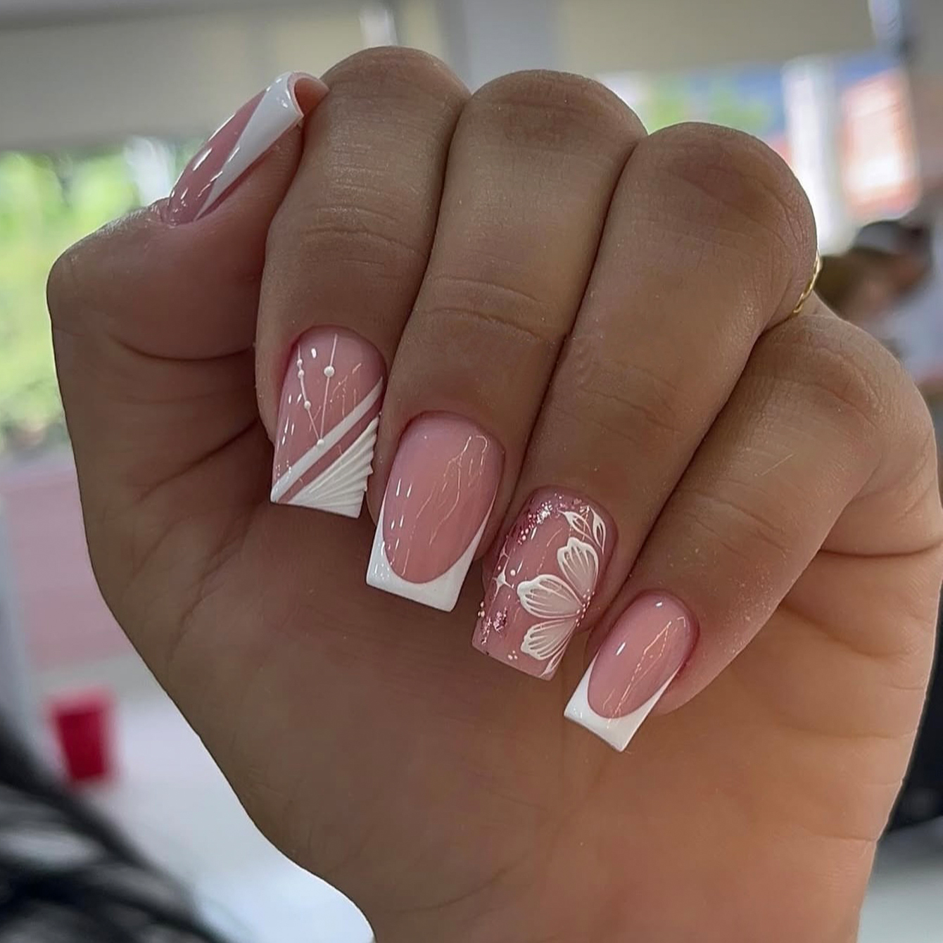 Nail Adhesive Tab - 24pcs Upgrade Your Look With White