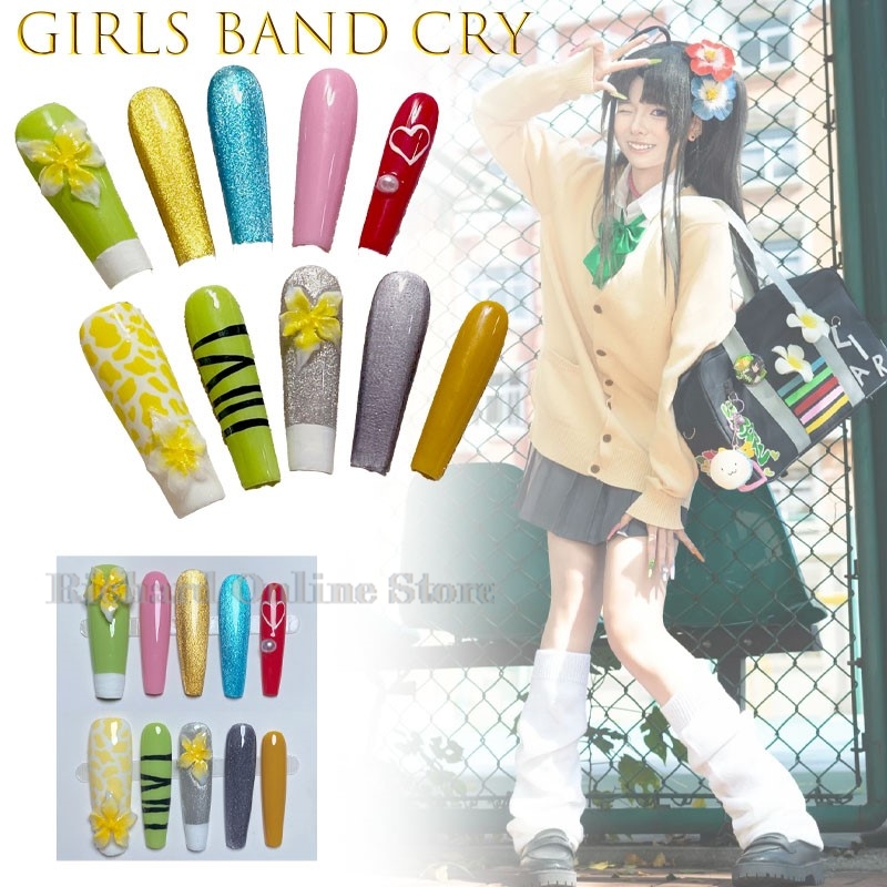 Nail Art Nail Art - Girls Band Cry Anon Subaru Showa