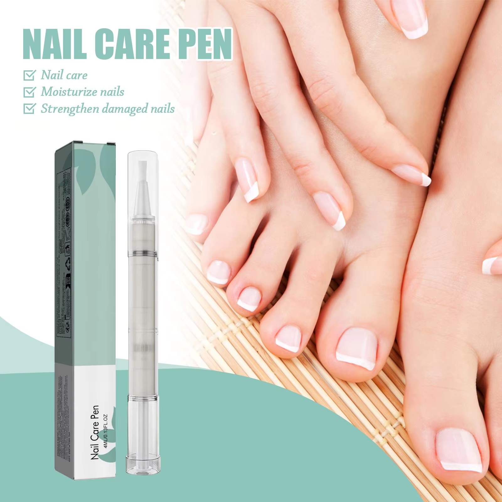 Cuticle Oil Pen - Nail Care Pen Fingernails Toenail Tea