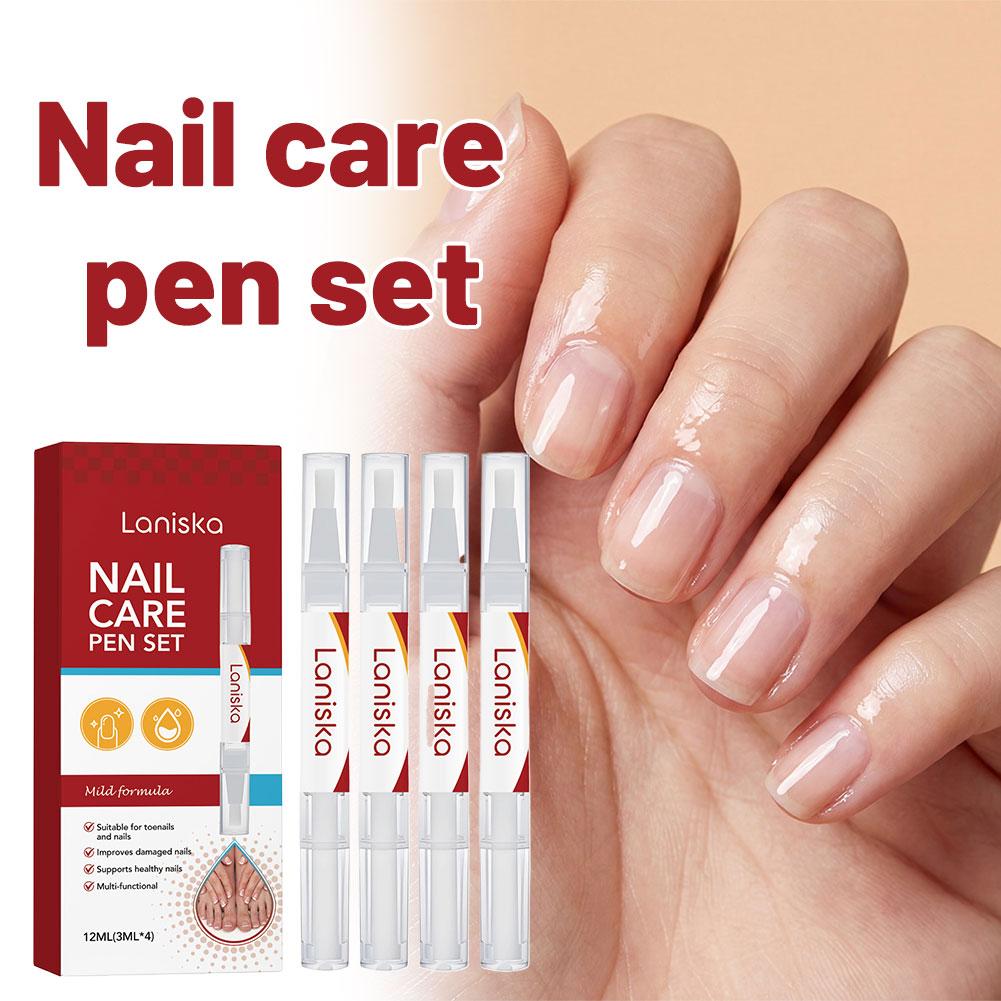 Cuticle Oil Pen - Laniska 4pcs Nail Care Pen Set