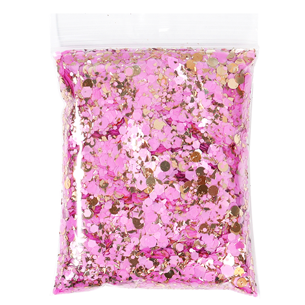 Nail Art Valentine - 50g/bag Holographic Chunky Glitter Princess Series