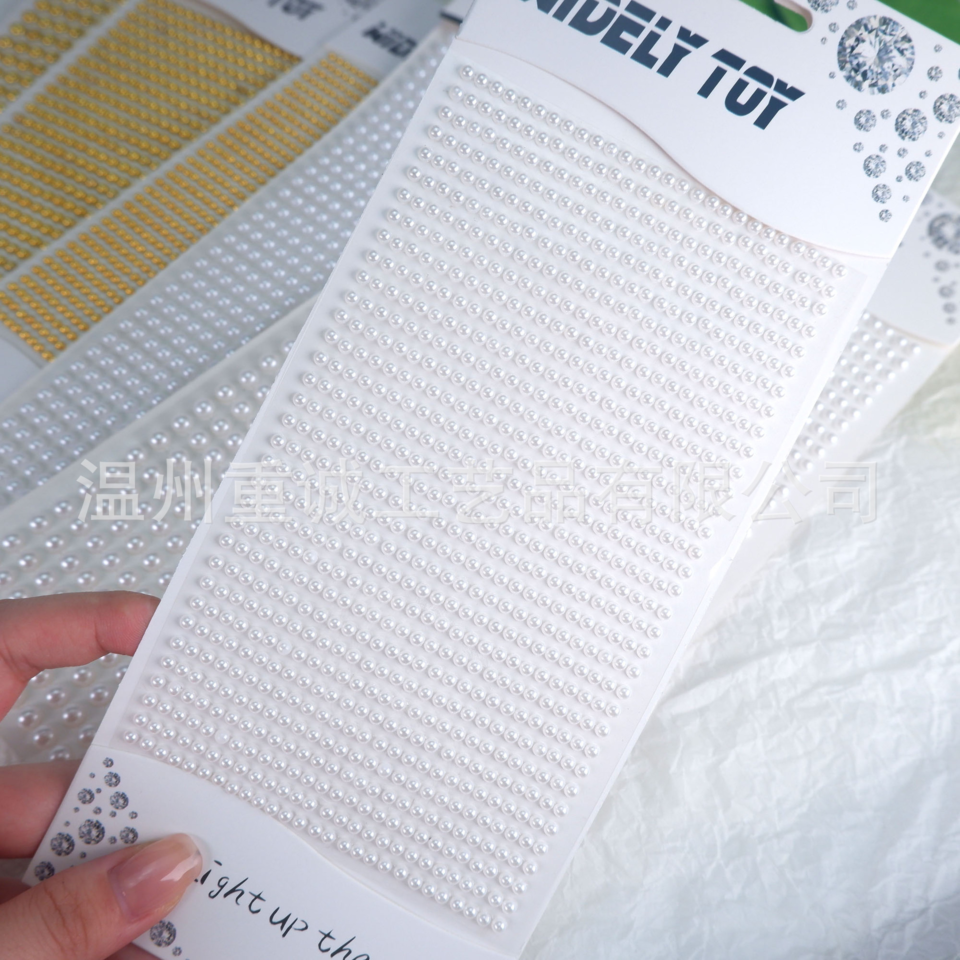Nail Art Nail Art - Hot Selling Pearl Face Gems Stickers