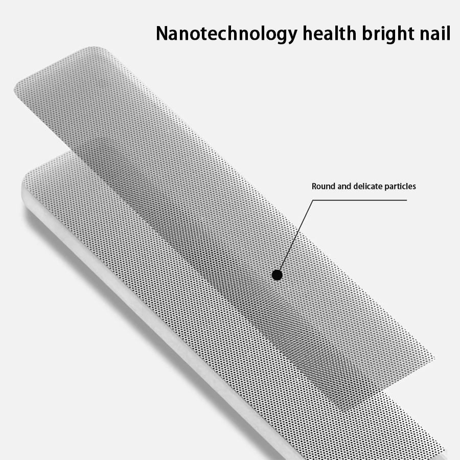 Nano Glass Nail File Transpare - Nail Art Glossy reseña y precio