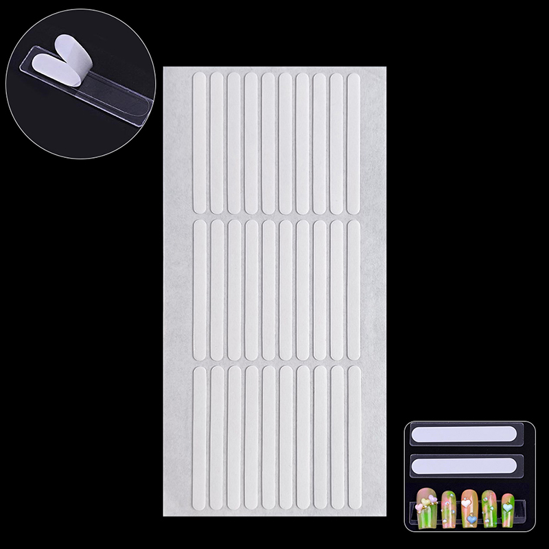 New 300Pcs 10 Sheet Double Sid - Nail Adhesive Tab reseña y precio