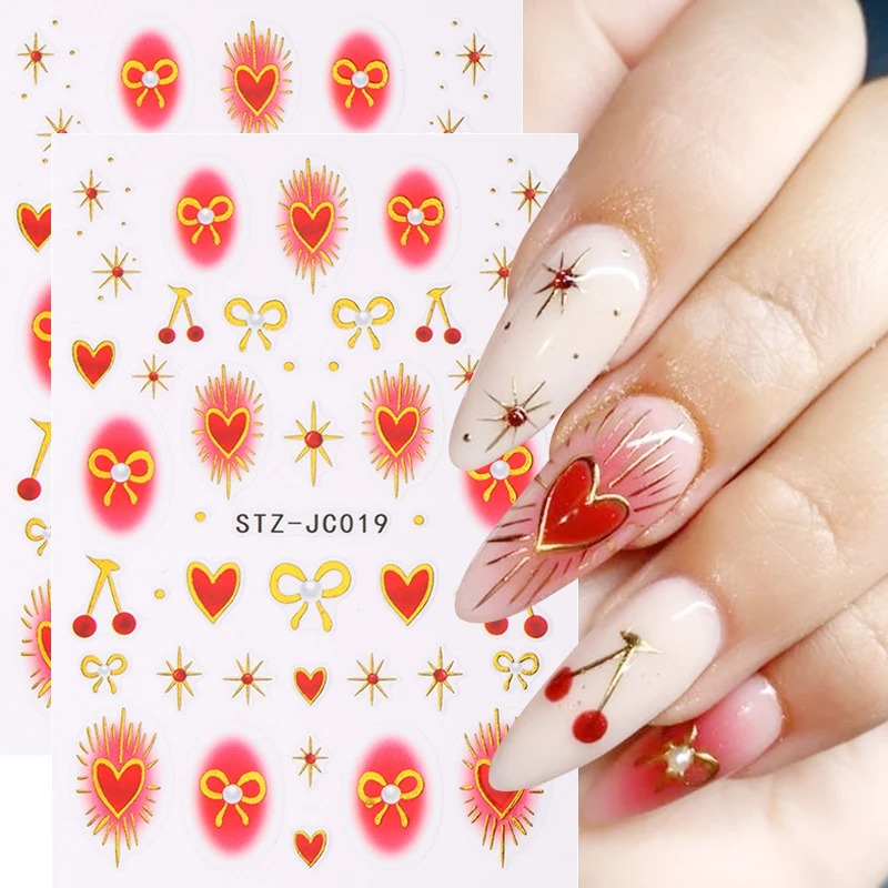 Y2K Bronzing Heart Blusher Sti - Nail Art Valentine reseña y precio