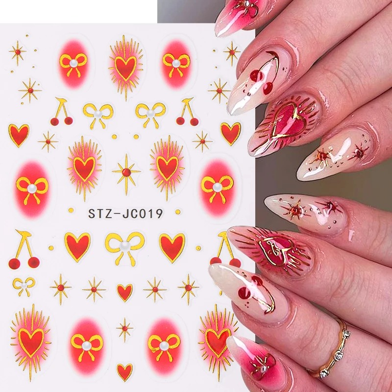 Y2K Bronzing Heart Blusher Sti - Nail Art Valentine reseña y precio