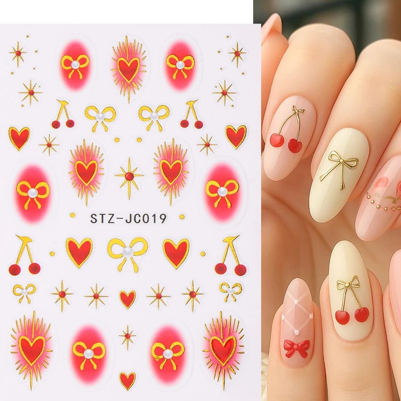 Y2K Bronzing Heart Blusher Sti - Nail Art Valentine reseña y precio