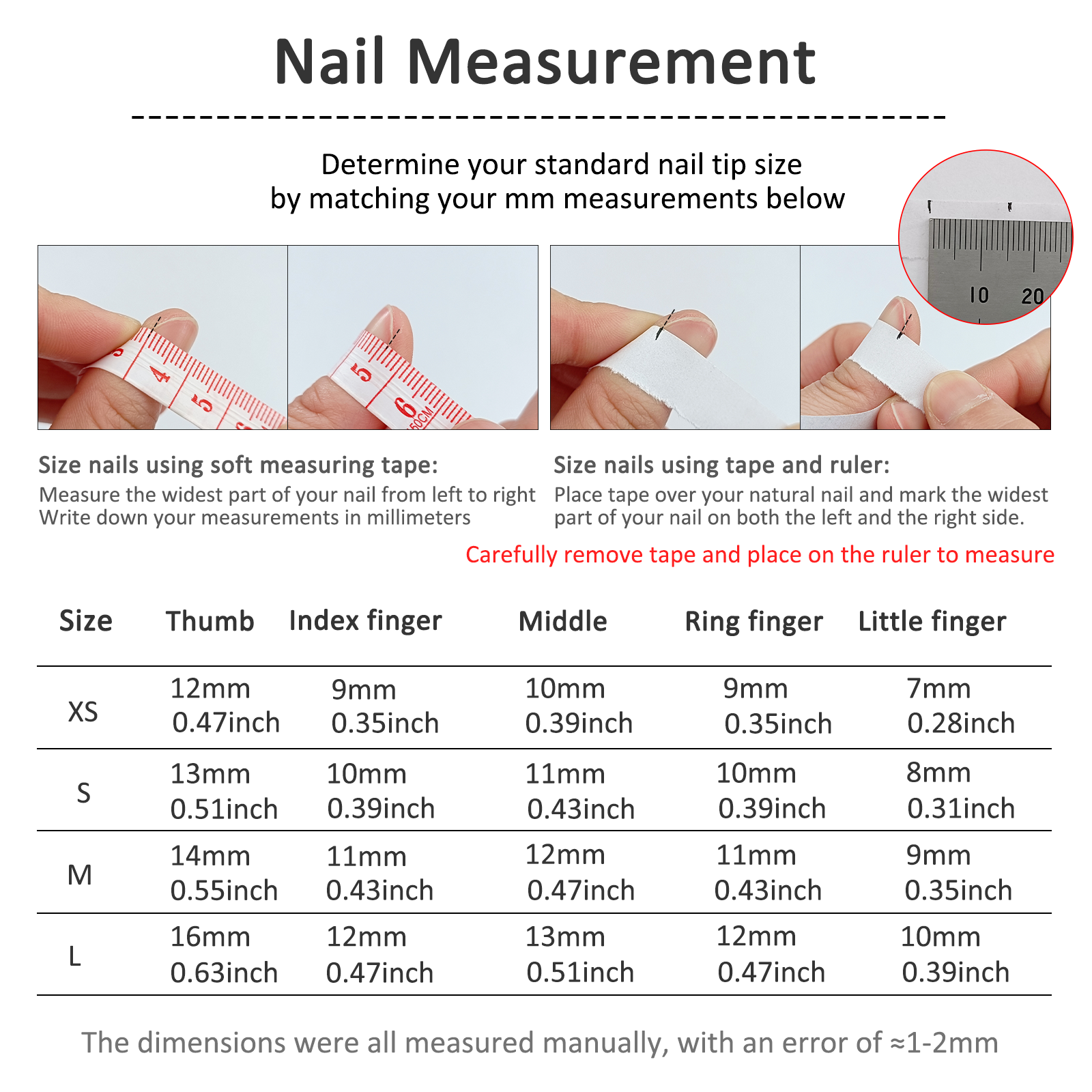 10Pcs White French Pink Heart  - Nail Art Press On reseña y precio