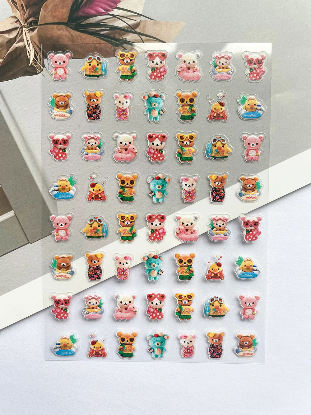 Pvc Super Mini Rilakkuma Poste - Nail Art Nail Art reseña y precio
