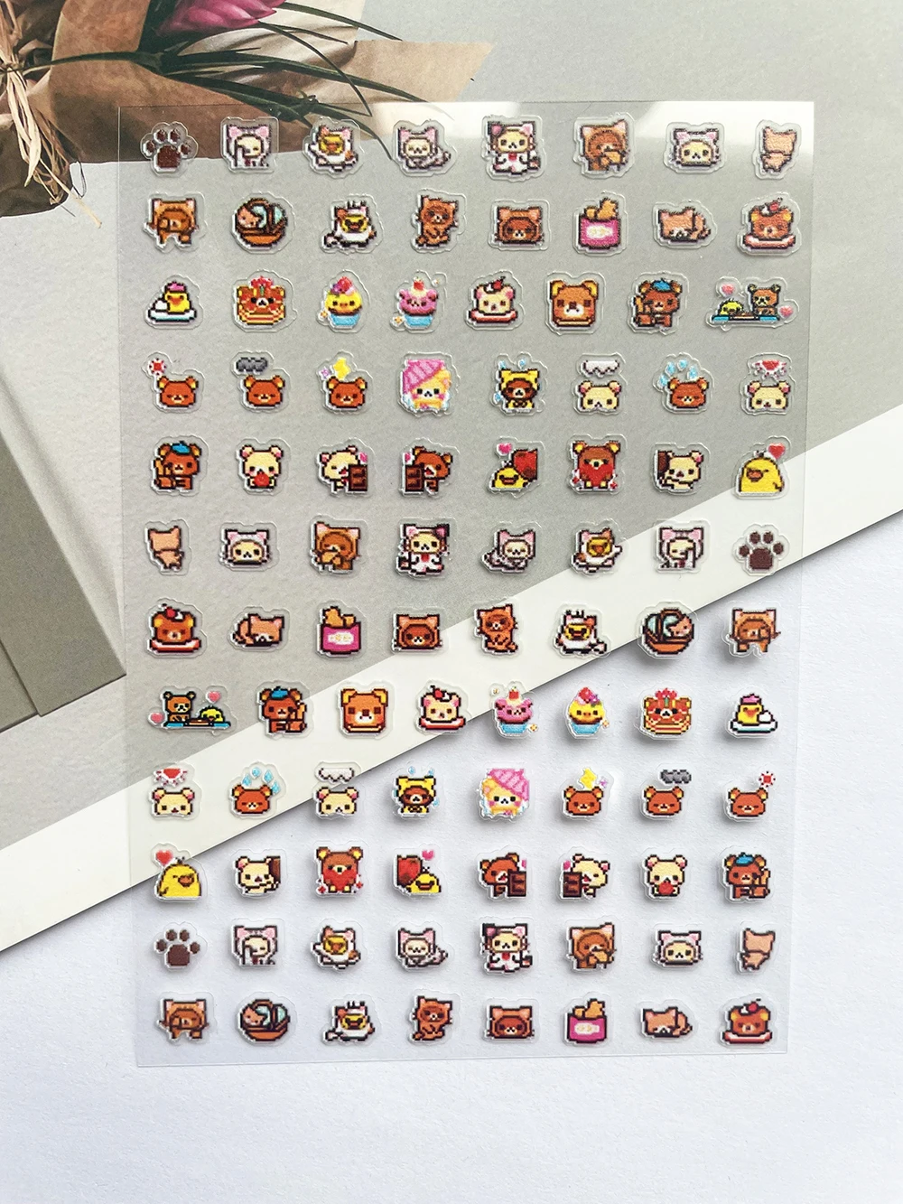 Pvc Super Mini Rilakkuma Poste - Nail Art Nail Art reseña y precio