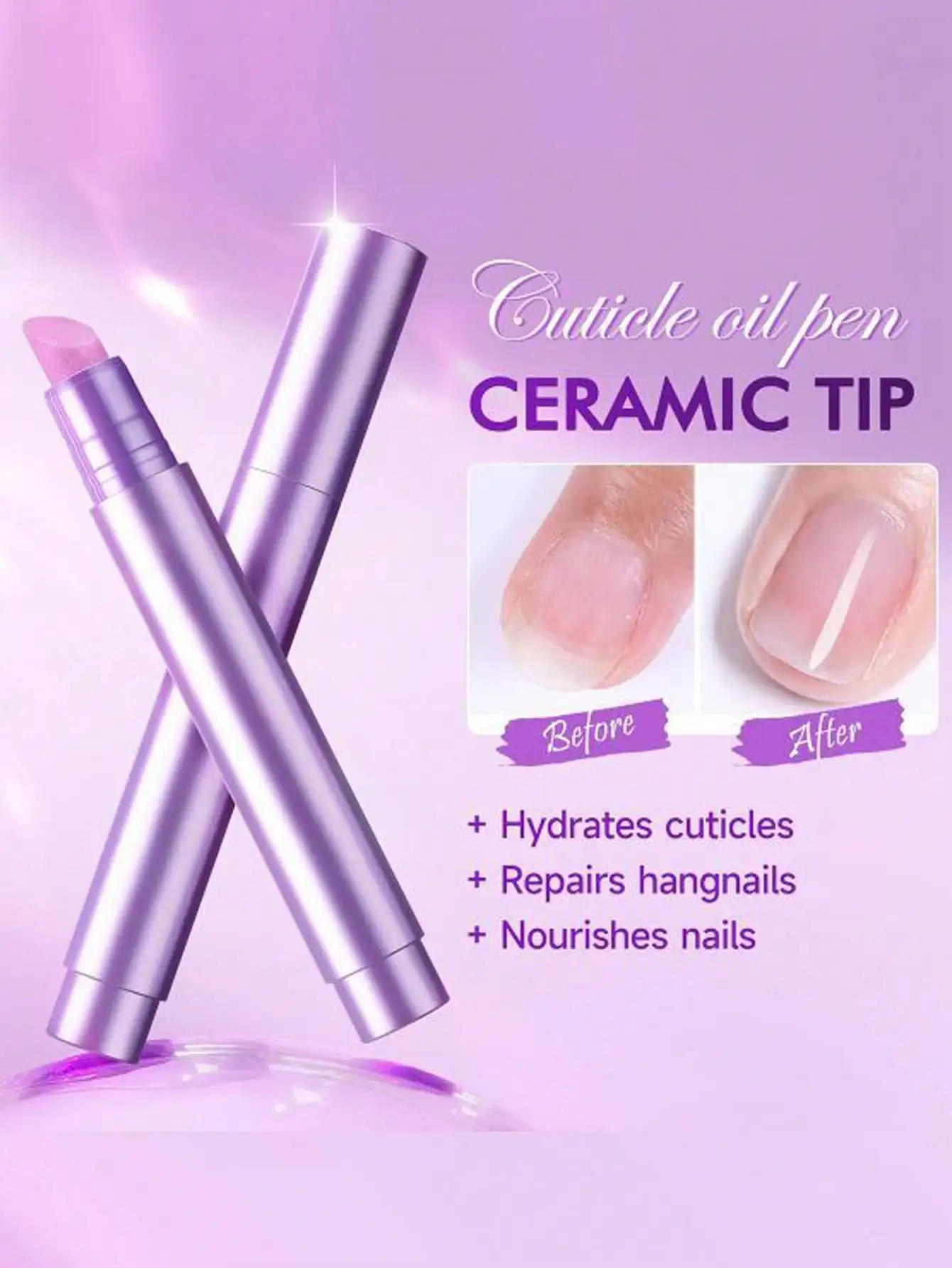 3 In 1 Nail Care Pen Cuticle O - Cuticle Oil Pen reseña y precio
