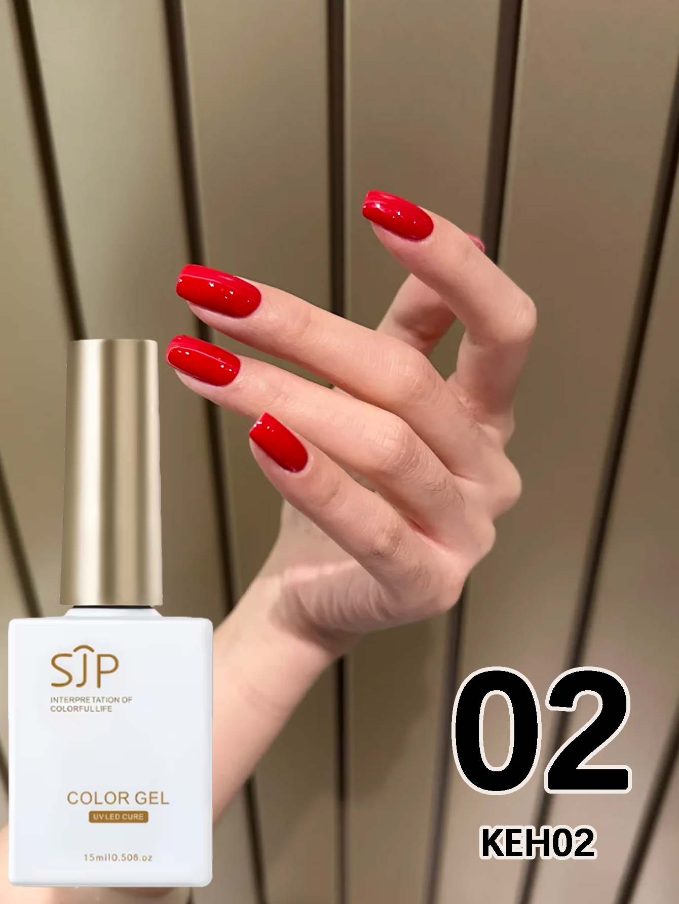 15ml Burgundy Series Gel Nail  - Nail Art Burgundy reseña y precio