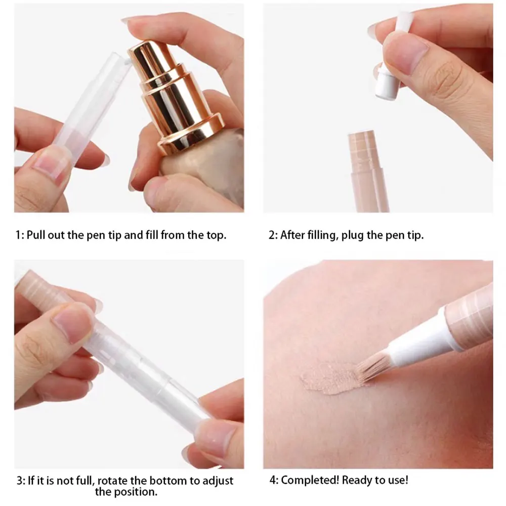 20/30/50pcs 3ML/5ML Empty Nail - Cuticle Oil Pen reseña y precio