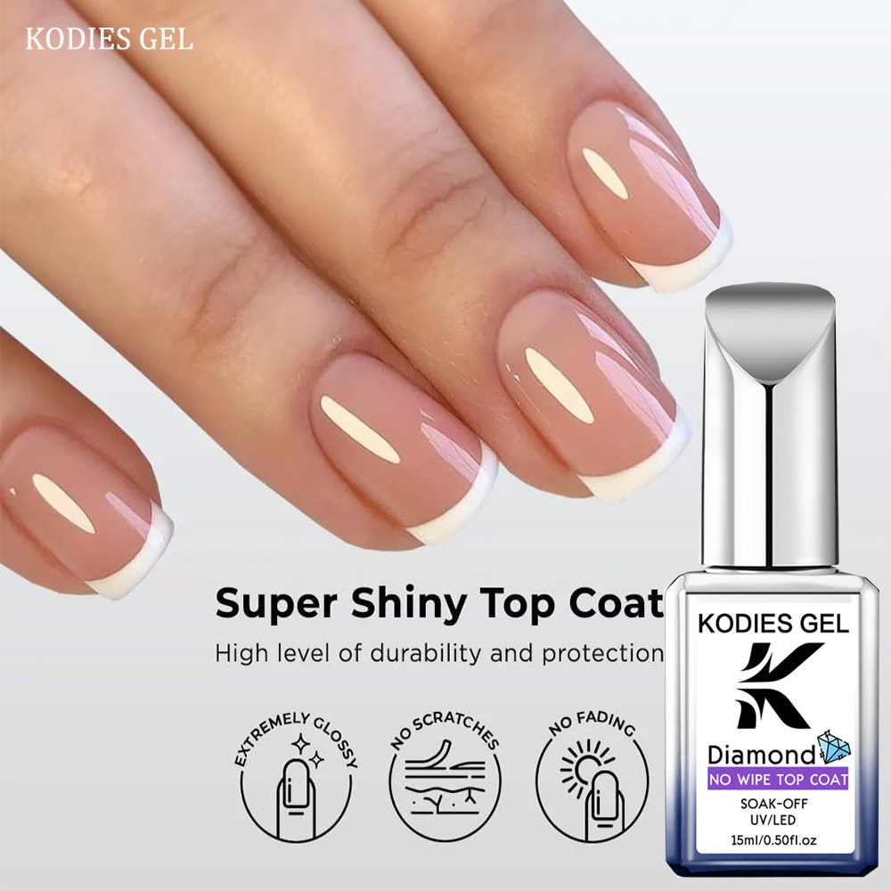 KODIES GEL Diamond Top Coat No - Nail Art Glossy reseña y precio