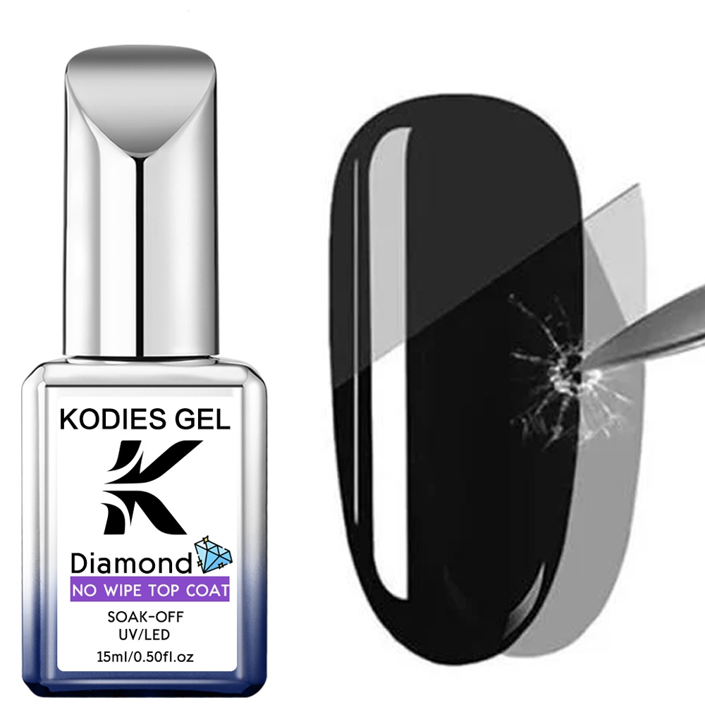 KODIES GEL Diamond Top Coat No - Nail Art Glossy reseña y precio