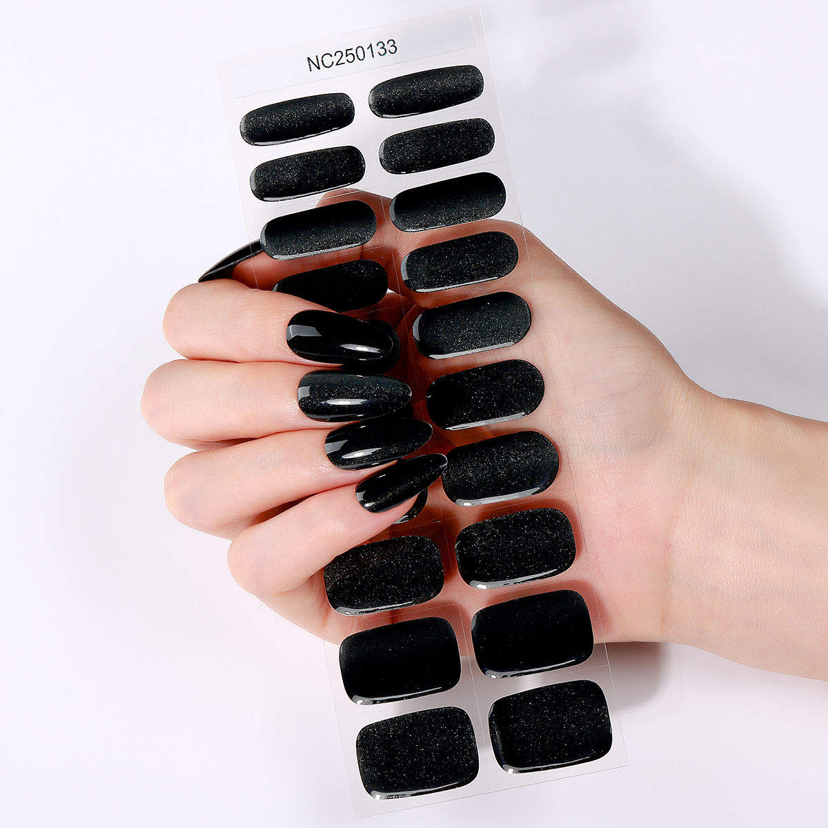 20Tips Glitter Cat Eye Semi-Cu - Nail Art Burgundy reseña y precio