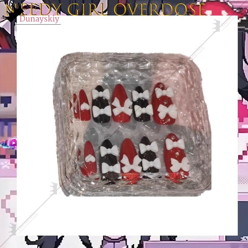 YiNuo*/Needy Girl Overdose Jir - Nail Art Nail Art reseña y precio