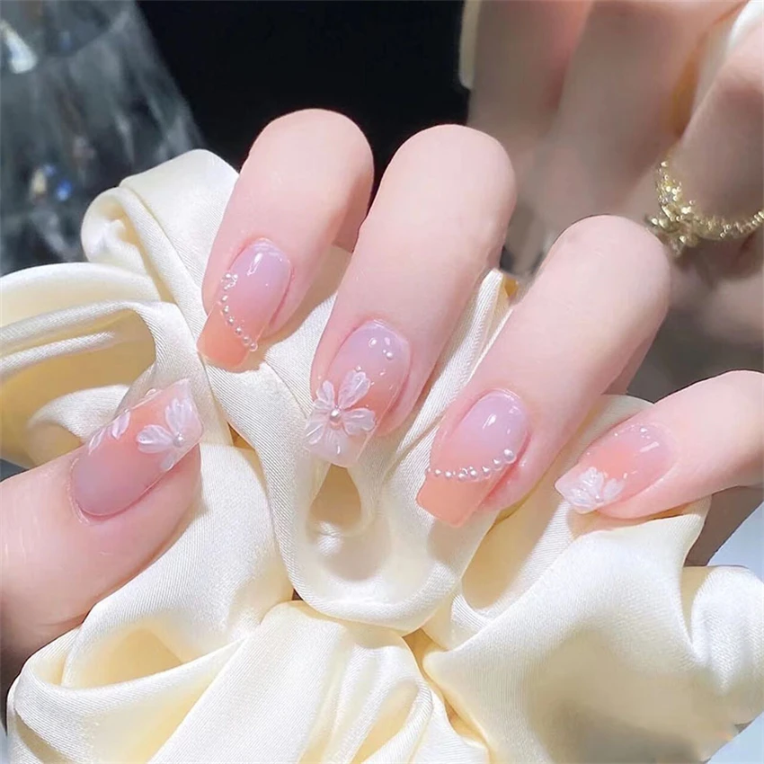 24PCS Short Model Full Cover S - Nail Art Glossy reseña y precio