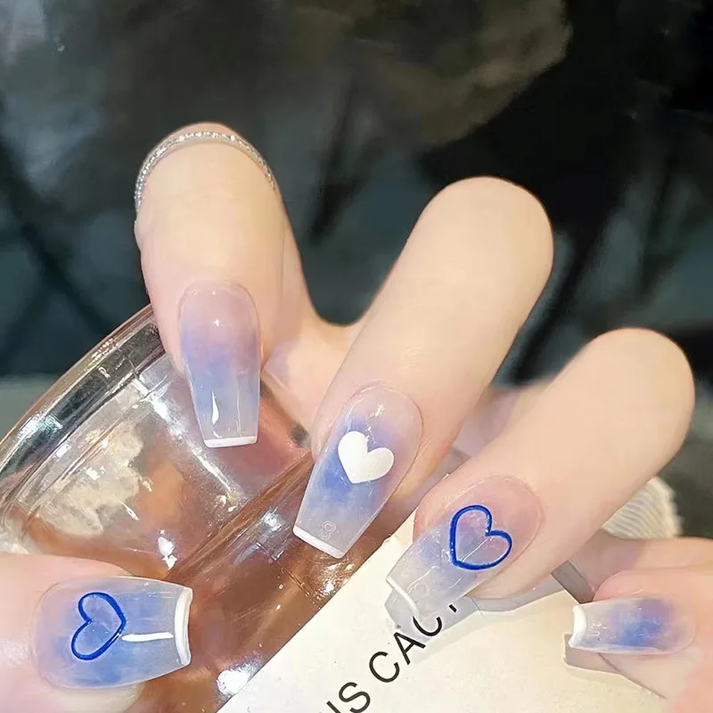 24PCS Short Model Full Cover S - Nail Art Glossy reseña y precio