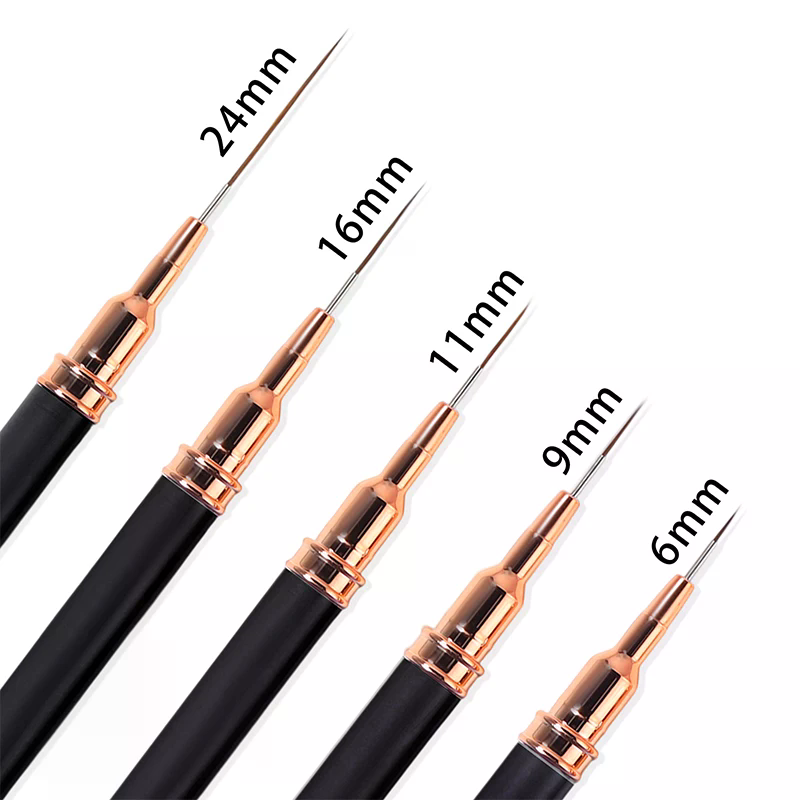 5 Pcs/Set Professional Nail Ar - Nail Art Brush Set reseña y precio