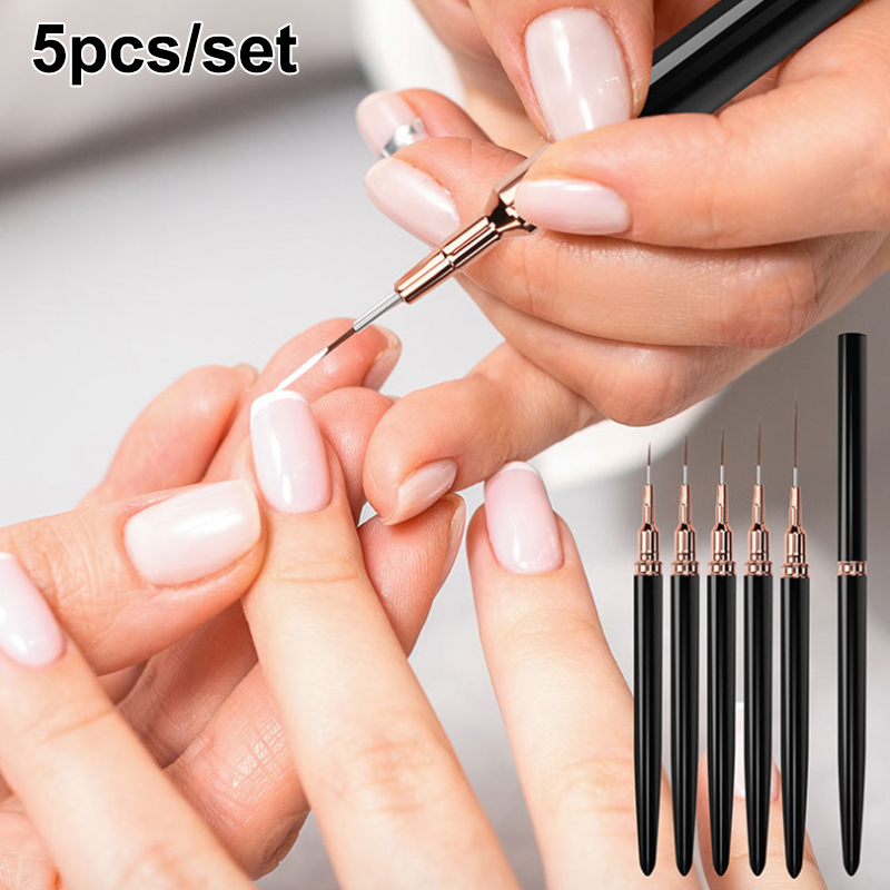 Z. 5Pcs/Set Professional Nail  - Nail Art Brush Set reseña y precio