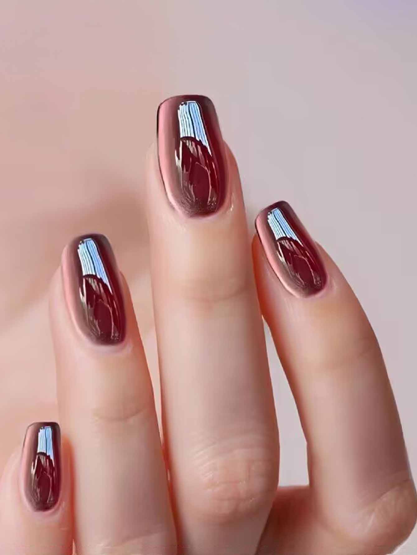 1PC 12ML Drunken Tango Cat Eye - Nail Art Burgundy reseña y precio