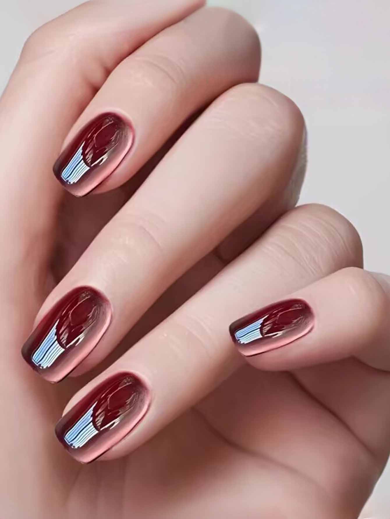 1PC 12ML Drunken Tango Cat Eye - Nail Art Burgundy reseña y precio