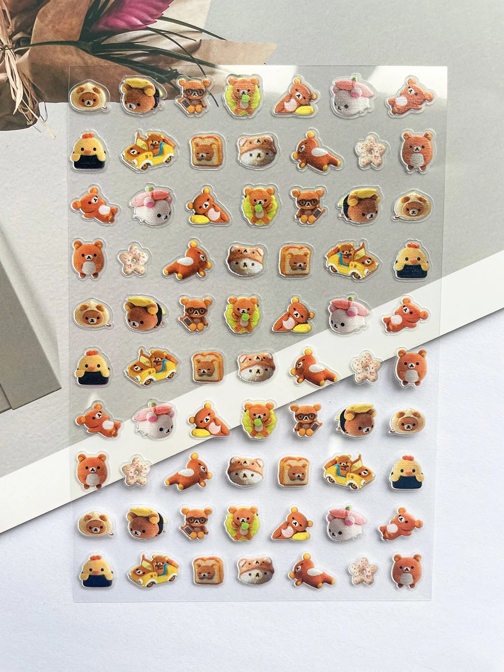 Pvc Super Mini Pink Rilakkuma  - Nail Art Nail Art reseña y precio