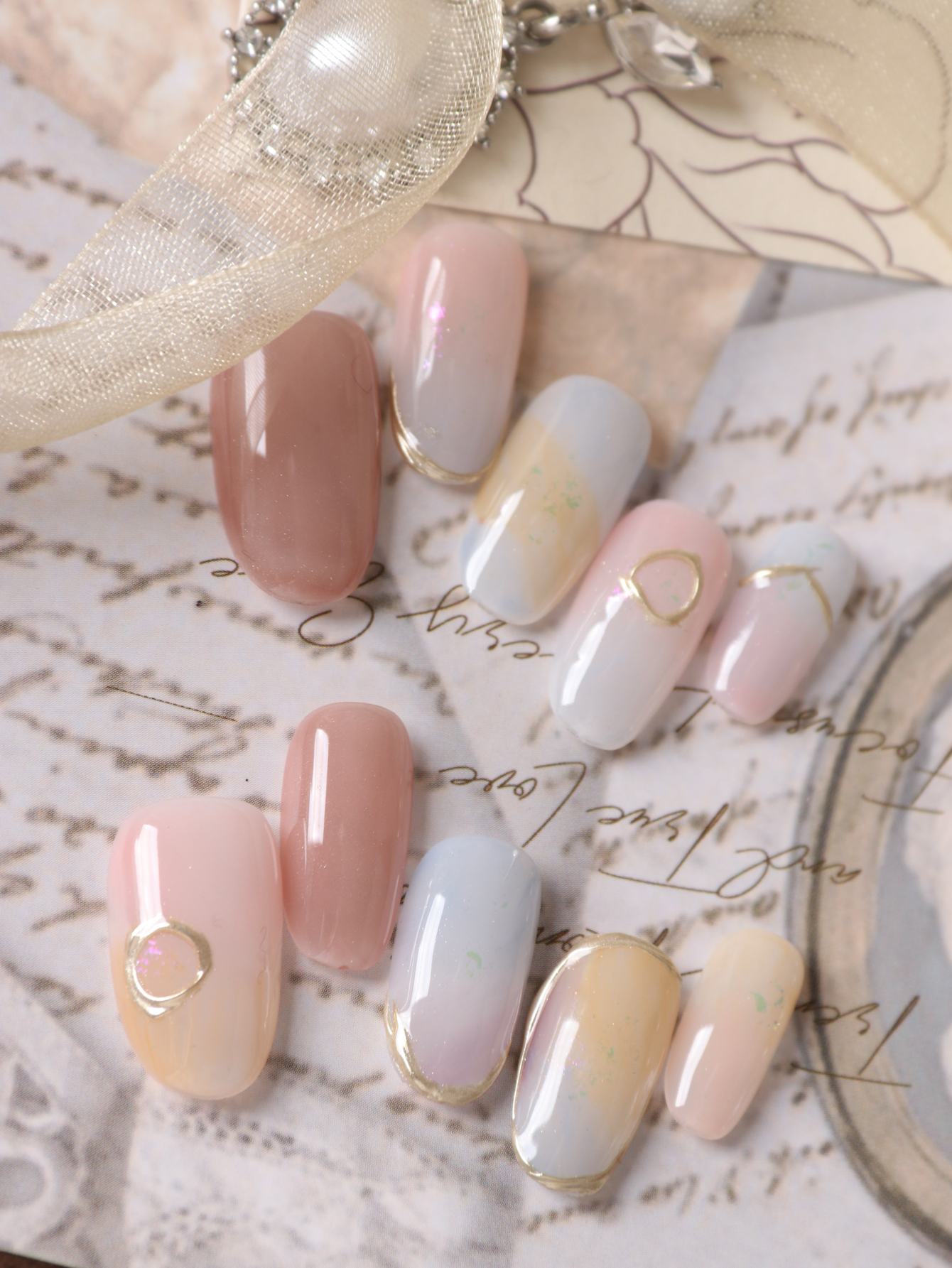 10Pcs Press on Nails Short Pin - Nail Adhesive Tab reseña y precio
