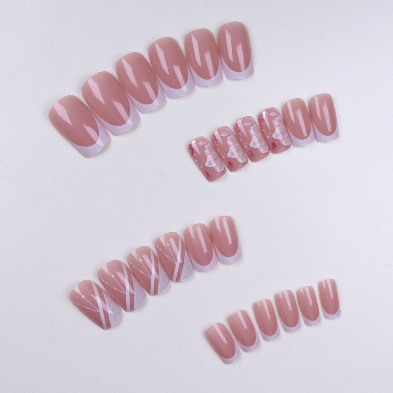 24pcs Upgrade Your Look With W - Nail Adhesive Tab reseña y precio