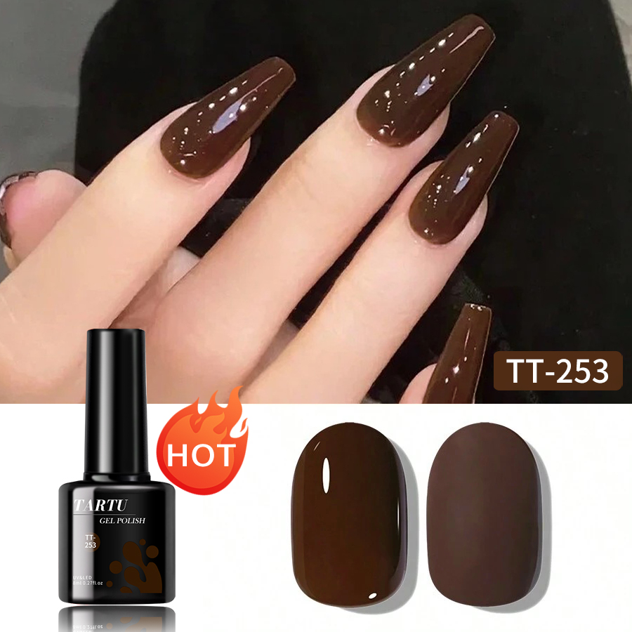 TARTU 8ml Gel Nail Polish Burg - Nail Art Burgundy reseña y precio