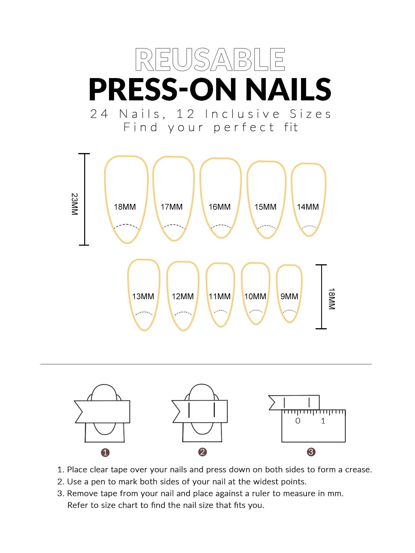 24pcs Vintage Burgundy Fake Na - Nail Art Burgundy reseña y precio