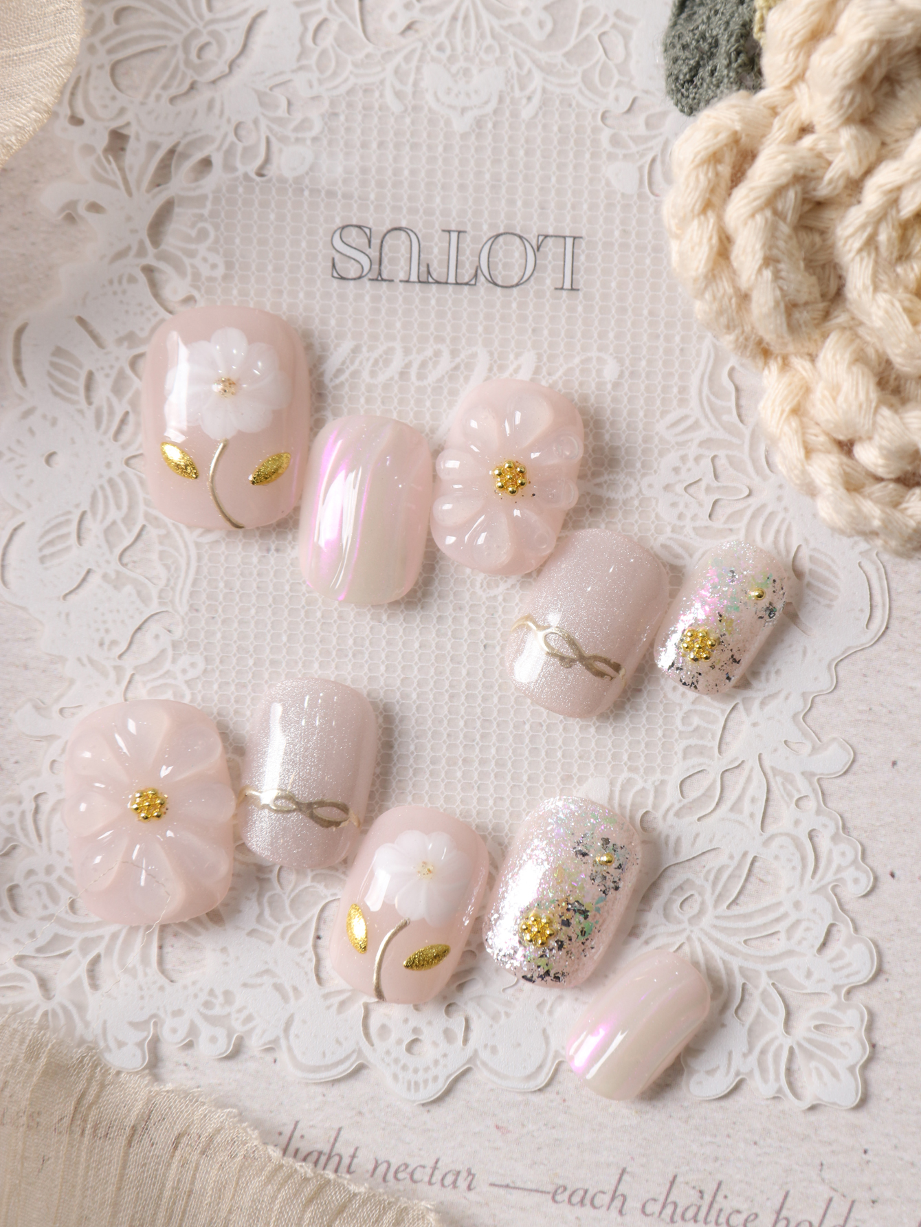 10Pcs Press on Nails Short Pin - Nail Adhesive Tab reseña y precio