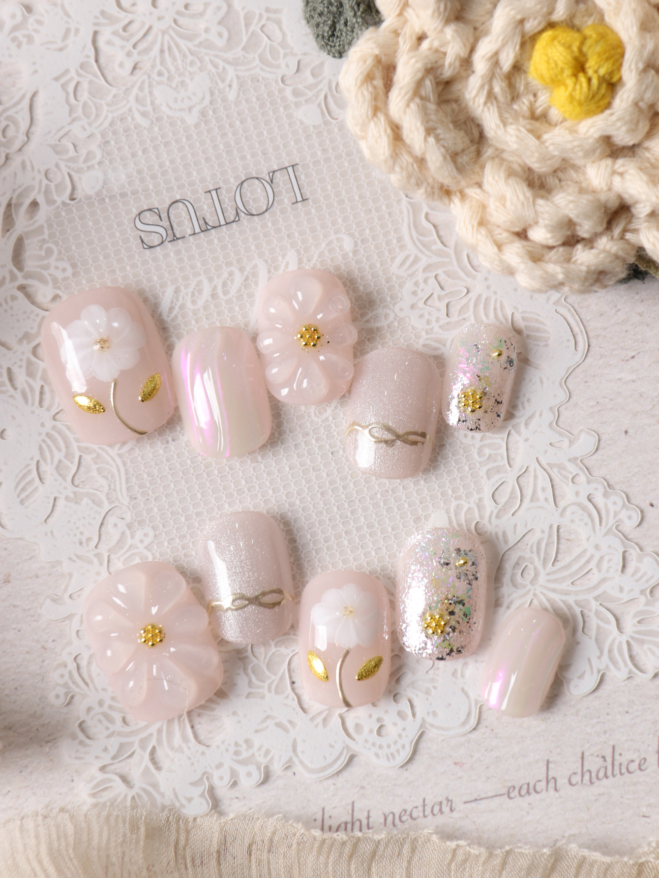 10Pcs Press on Nails Short Pin - Nail Adhesive Tab reseña y precio