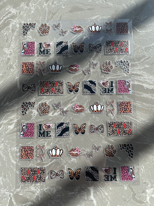 Mini Pvc Kawaii Pattern Poster - Nail Art Nail Art reseña y precio