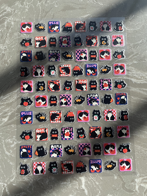 Mini Pvc Kawaii Pattern Poster - Nail Art Nail Art reseña y precio