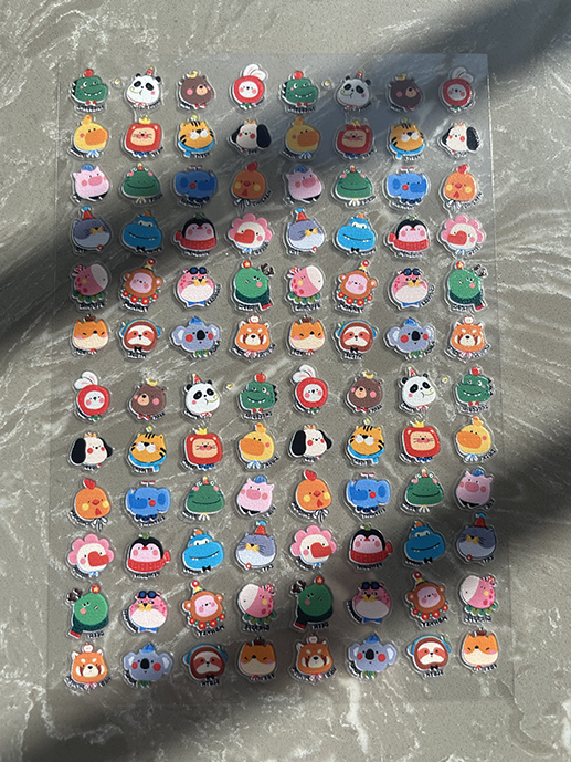 Mini Pvc Kawaii Pattern Poster - Nail Art Nail Art reseña y precio