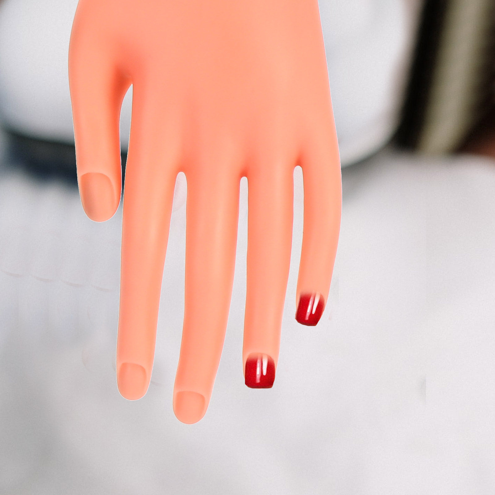 Flexible Practice Fake Hand fo - Nail Art Fake Nails reseña y precio