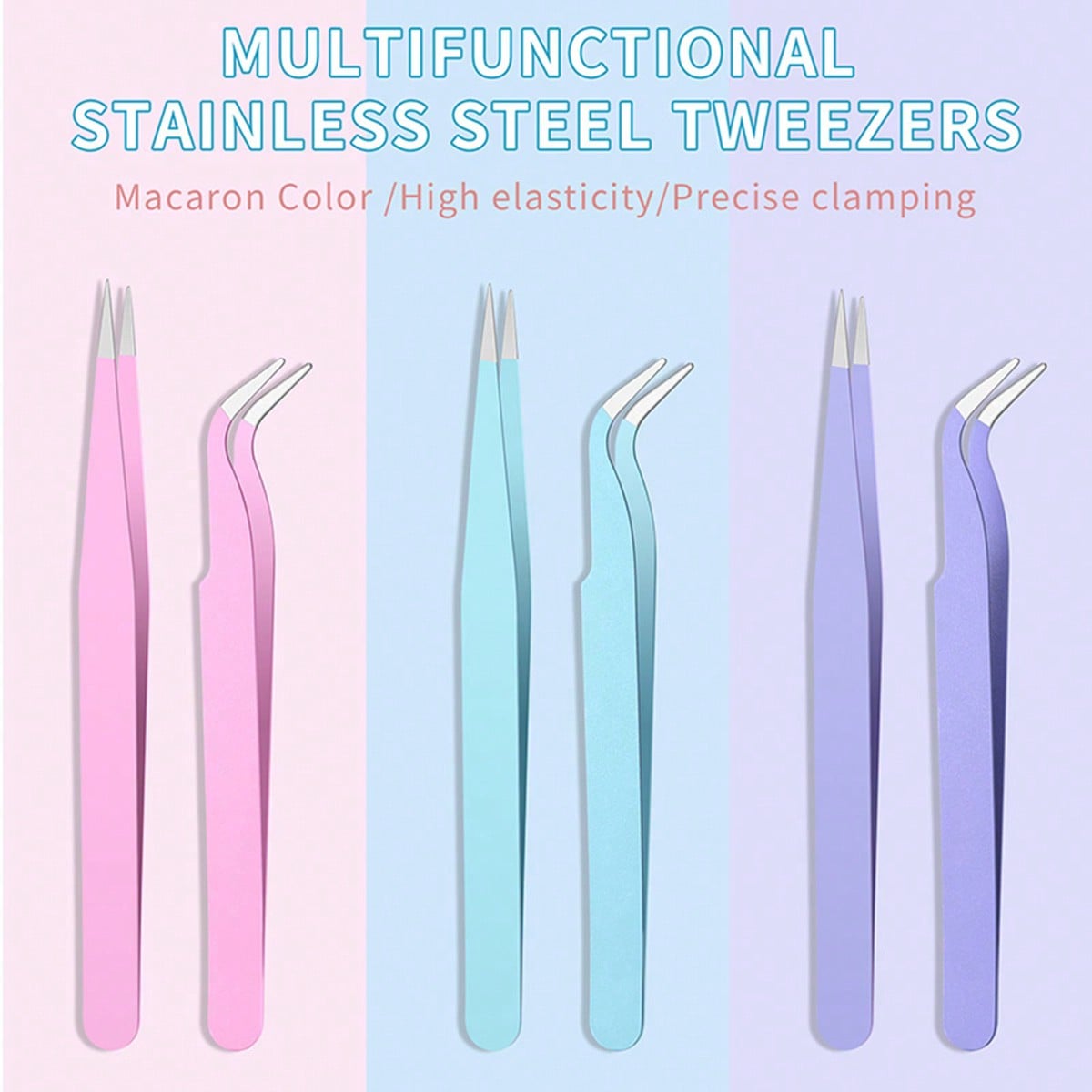 LUSLUKING Nail Art Tweezers Se - Nail Art Nail Art reseña y precio