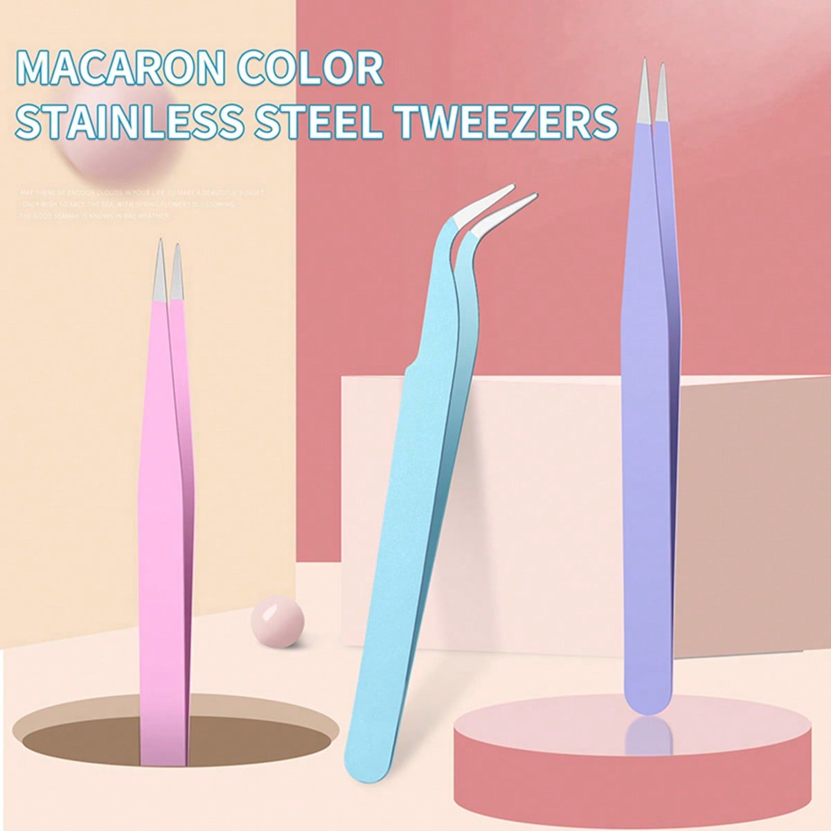 LUSLUKING Nail Art Tweezers Se - Nail Art Nail Art reseña y precio