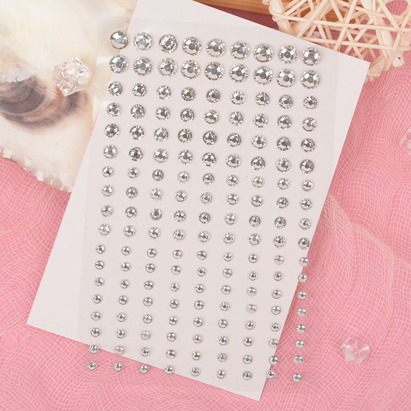 White Rhinestones 2mm 3mm 4mm  - Nail Art Nail Art reseña y precio