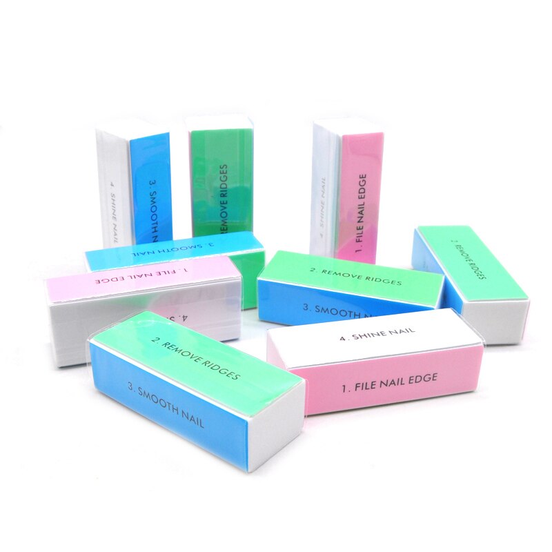 5pcs  Colorful Buffing Block 4 - Nail Art Glossy reseña y precio