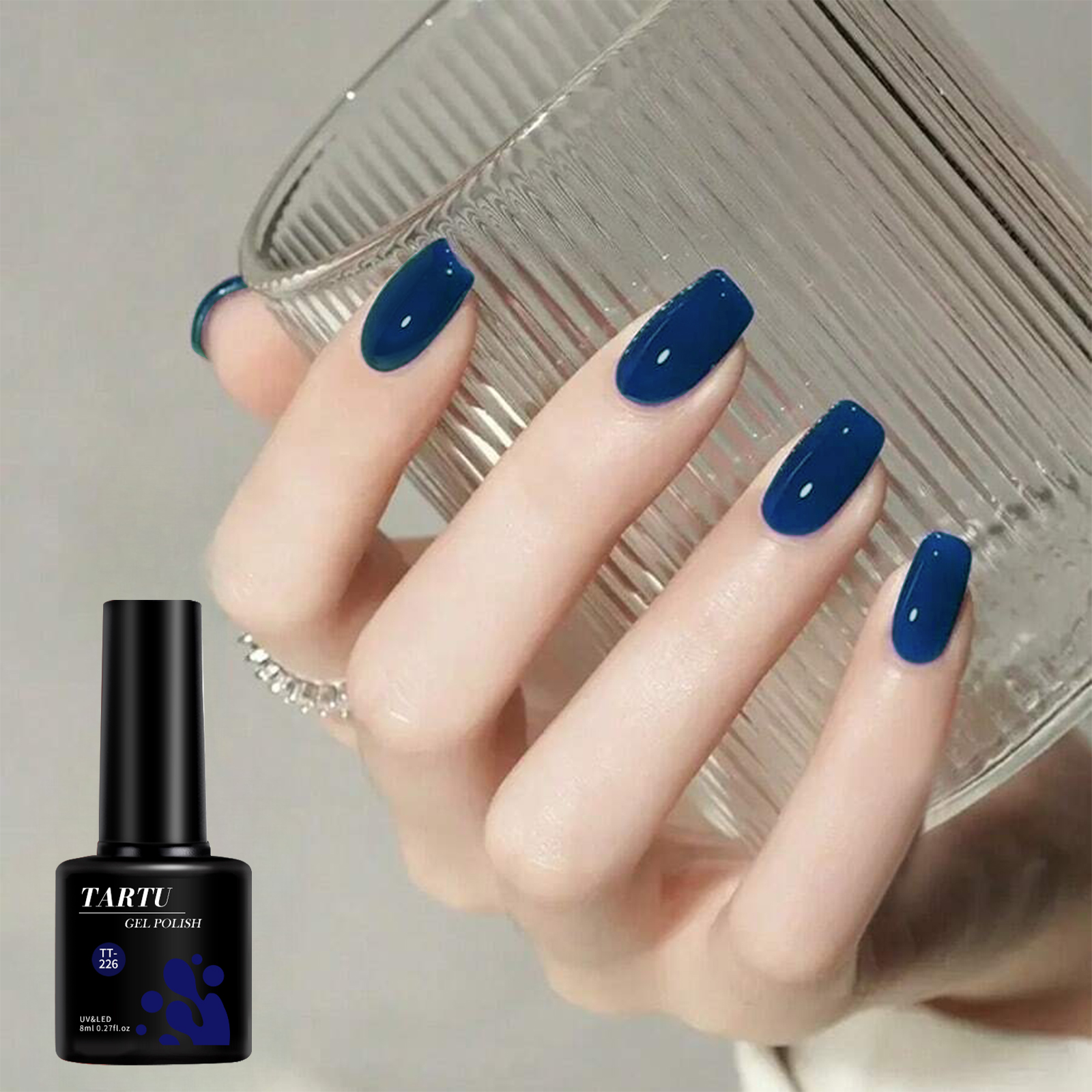 TARTU 8ml Gel Nail Polish 63 C - Nail Art Burgundy reseña y precio