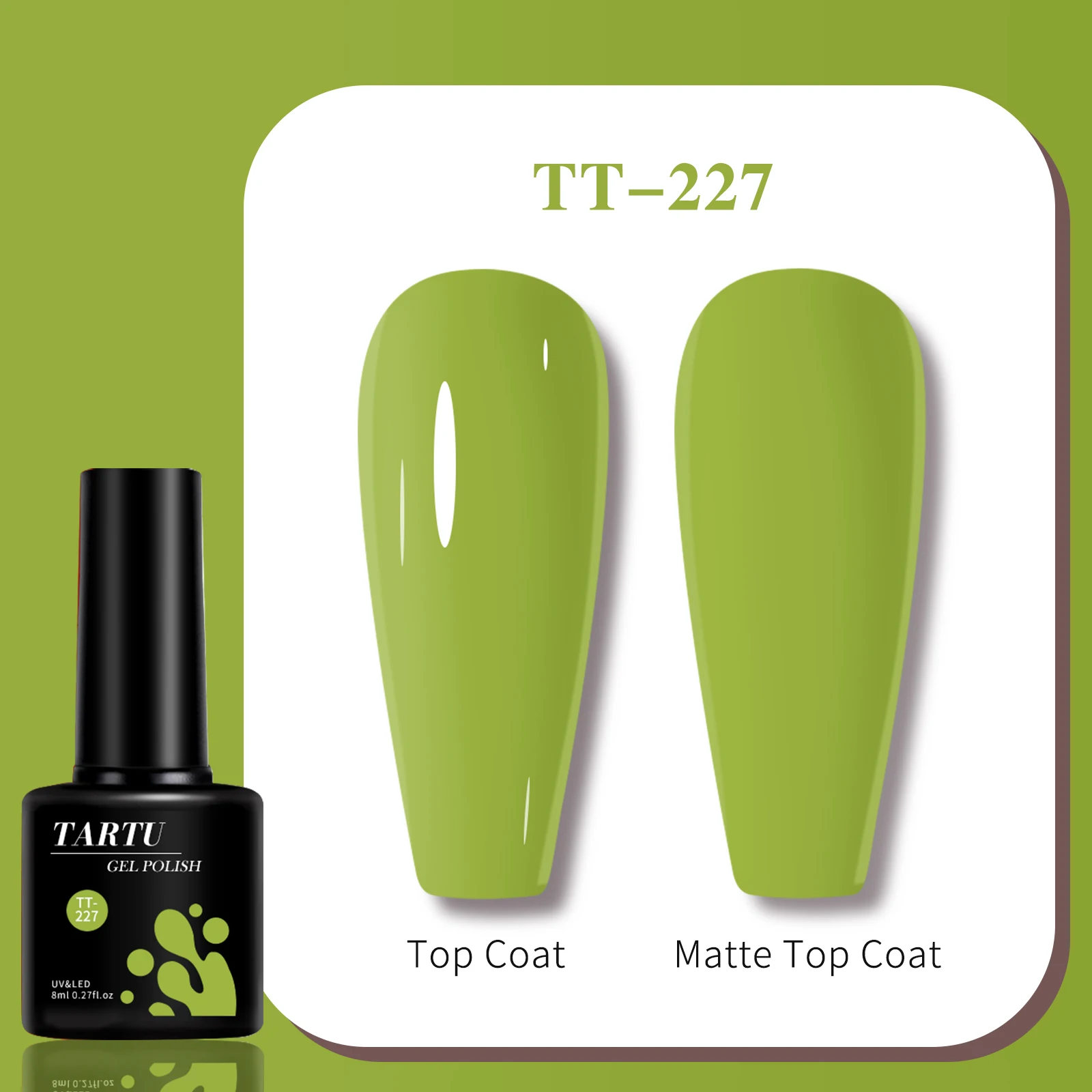 TARTU 8ml Gel Nail Polish 63 C - Nail Art Burgundy reseña y precio