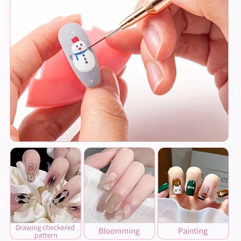 15pcs Professional Nail Art Br - Nail Art Brush Set reseña y precio
