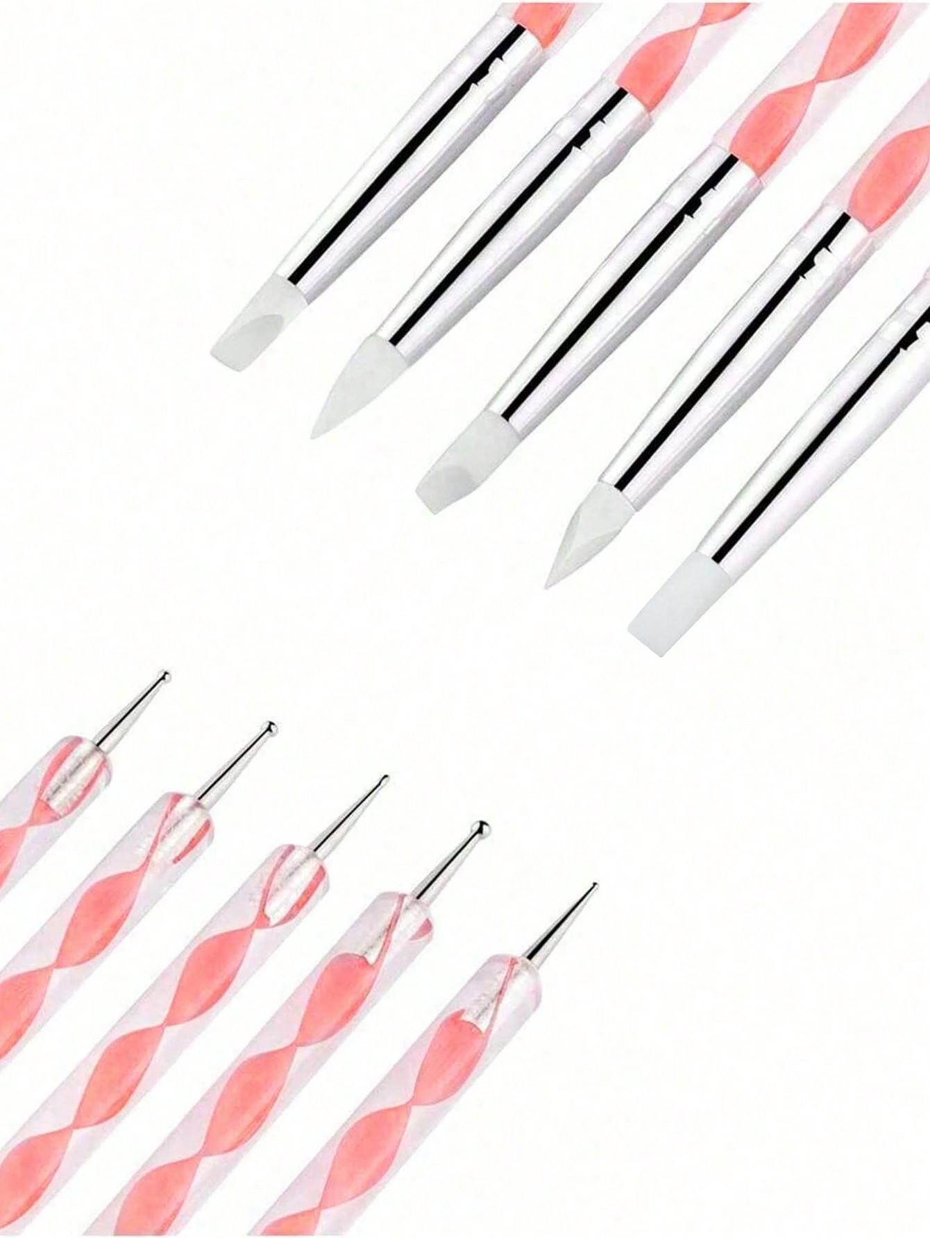 15/22pcs White Nail Art Tool S - Nail Art Nail Art reseña y precio
